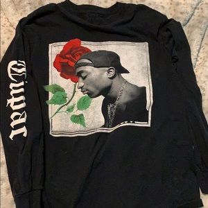 Long sleeve Tupac shirt